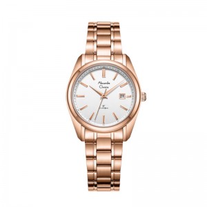 Alexandre Christie AC 8660 Rosegold White Lady LDBRGSL